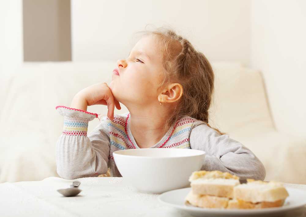 Co dělat když dítě nechce jíst?