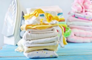 Žehlení dětského prádla
