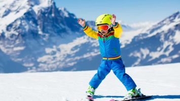 Jak naučit děti lyžovat