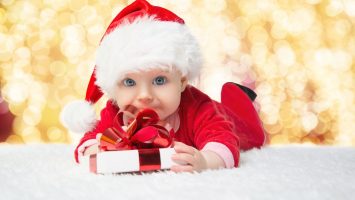 První Vánoce s miminkem
