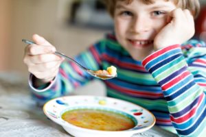 Zeleninová polévka pro děti