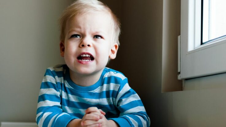 Proč se dvouleté dítě vzteká