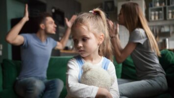 Jak se nehádat před dětmi