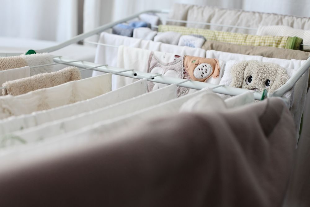 Praní dětského prádla