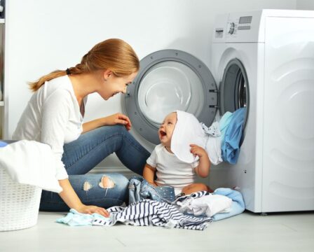 Praní dětského oblečení