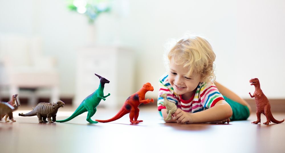 Děti a dinosauři