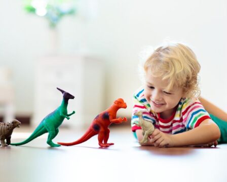 Děti a dinosauři