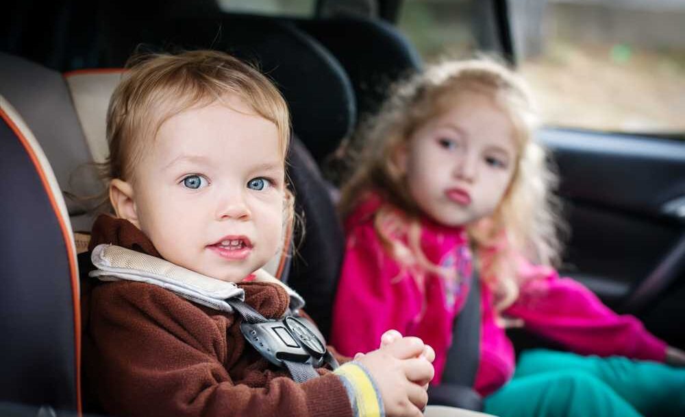 bezpečnost dětí v autě