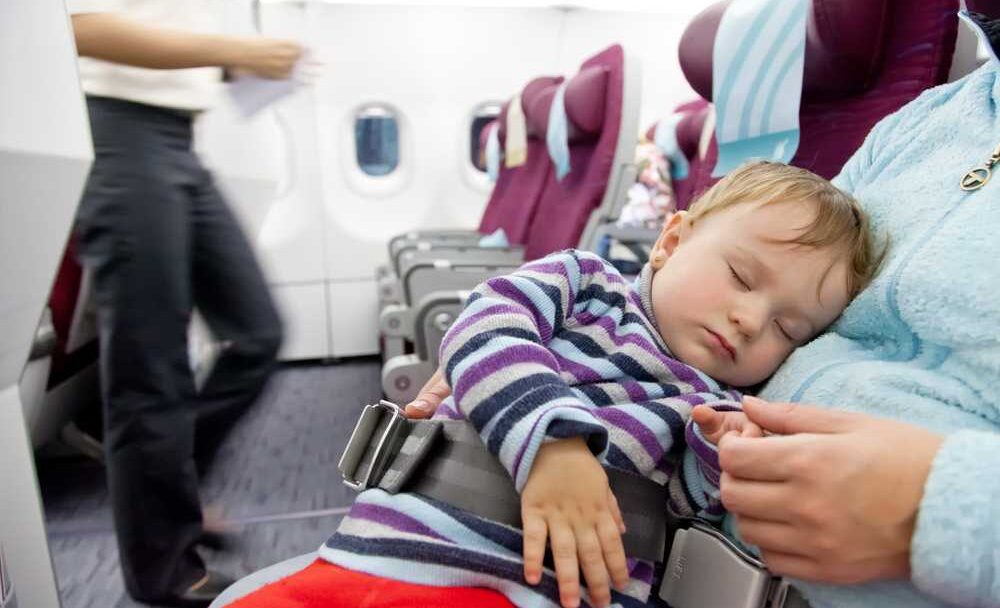 Cestování s dětmi letadlem, cestování s miminkem letadlem