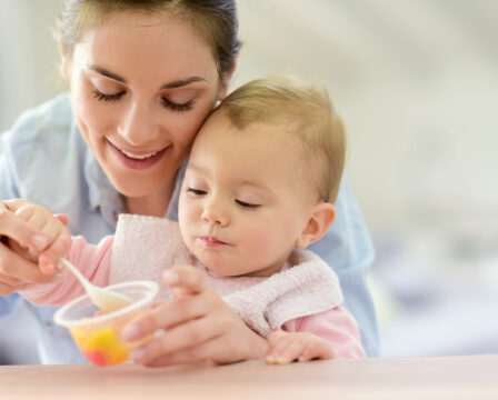 Jahodovo-jablečný příkrm pro kojence
