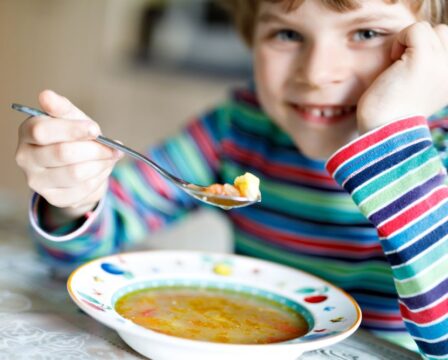 Zeleninová polévka pro děti