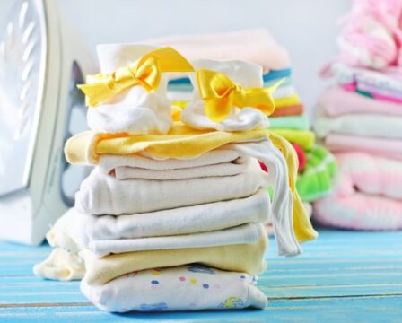 Žehlení dětského prádla